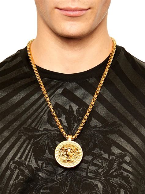 mens versace necklaces|Versace gold ring for men.